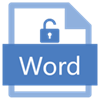 any word password recovery icon