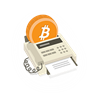 bitcoin fax icon