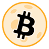 bitcoin ticker - to the moon! icon