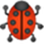 bug shooting icon