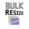 bulk resize photos icon