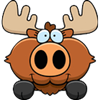 happy moose icon