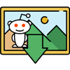 reddit downloader icon