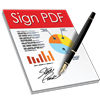 sign pdf icon