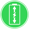 simple battery monitor icon
