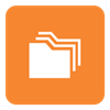 simple file manager icon