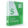 simple sheets icon